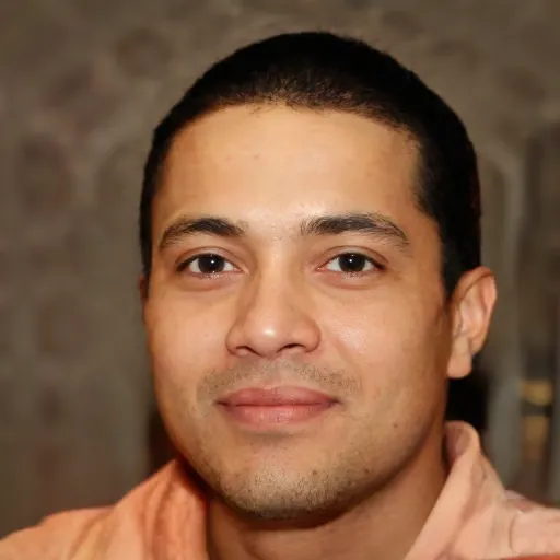 Smiling man portrait for customer testimonial about SlimLeaf gut health and metabolism support